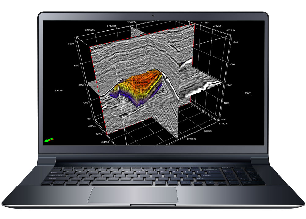 Seismic visualization with INTViewer