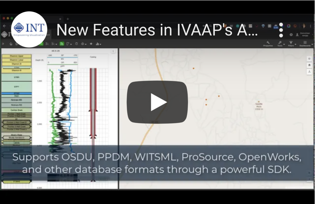 New Features in IVAAP’s Advanced Upstream Data Visualization Platform