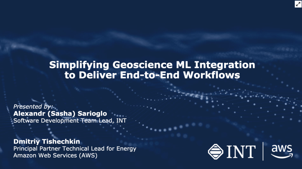 AWS Geoscience ML Webinar